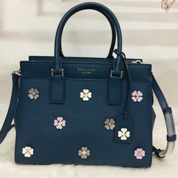 kate spade Handbags - NWT❣️Kate Spade Medium Cameron Flower Satchel
